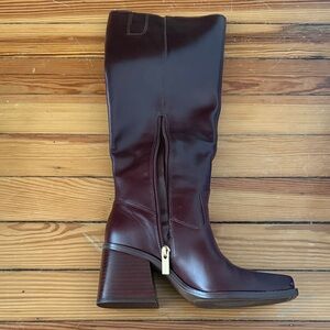 Vince Camuto Dark Mahogany heeled boots
